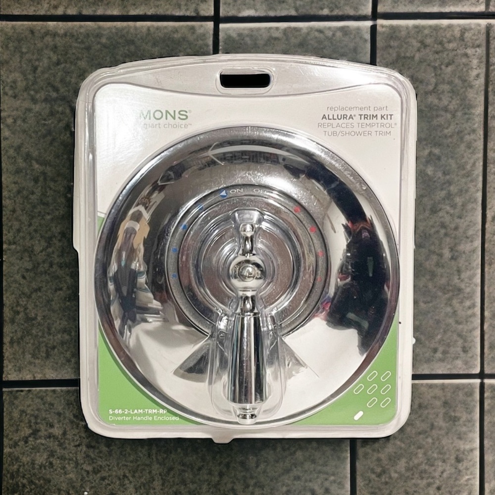 Allura 1-Handle with Integrated Diverter‎ Tub and Shower Faucet Trim Kit NEW